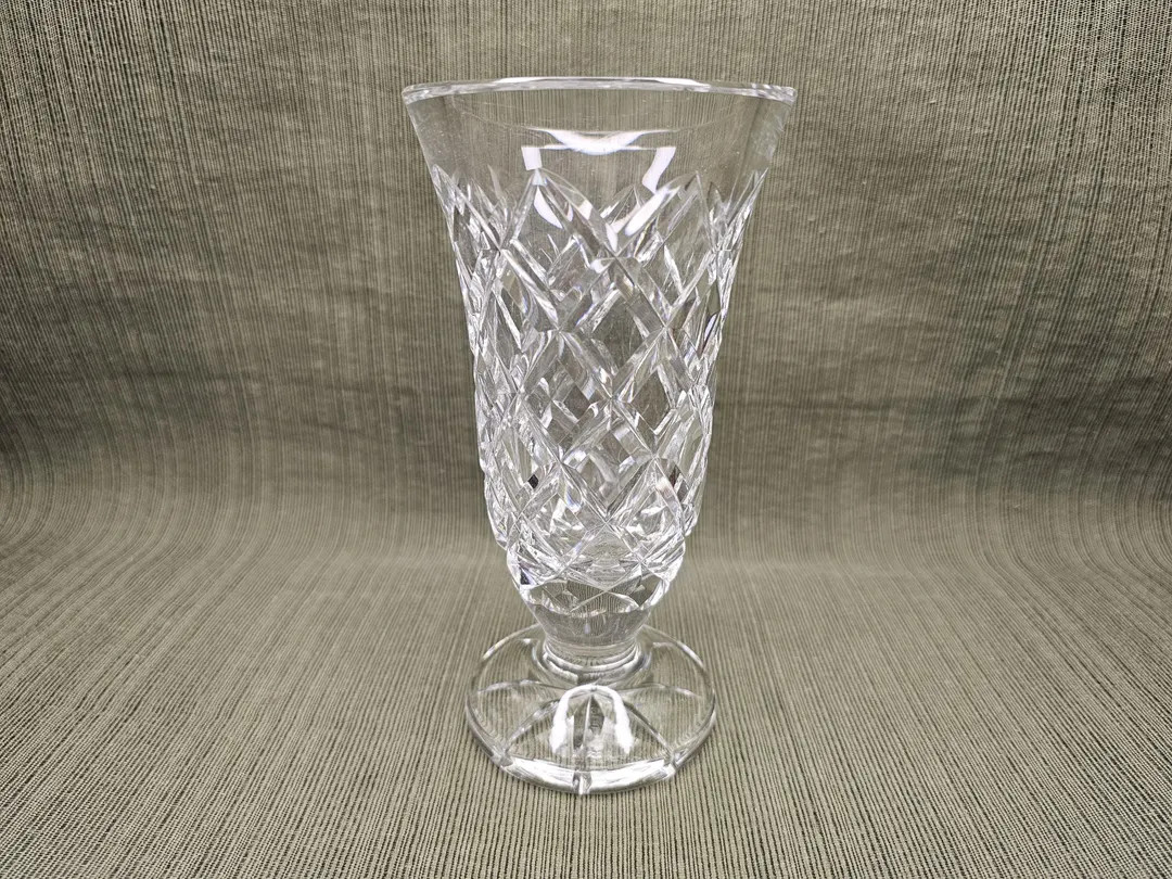 Vintage Crystal Vase Kinsale cut by Waterford Crystal discontinued - Etsy | Etsy (US)