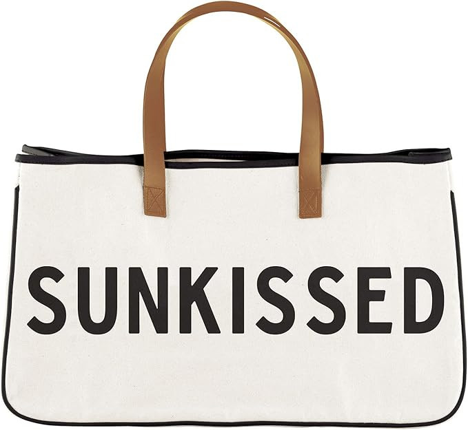 Santa Barbara Design Studio Hold Everything Canvas Tote, Large, Sunkissed | Amazon (US)