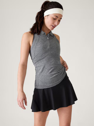 Momentum Seamless Polo Tank | Athleta