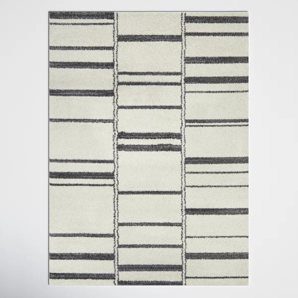 Rectangle Kiran Area Rug with Non-Slip Backing | Wayfair North America