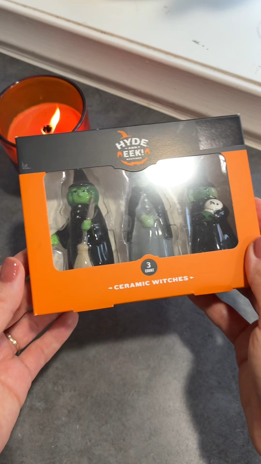 The cutest $5 ceramic witches from Target’s Hyde & Eek! Boutique 🖤🎃 They are online but currently out of stock—so your best bet is to check in-store! There are plenty of other $5 options too: mummies, skeletons, and pumpkins in all different styles. Such an affordable way to add a little spooky charm to your Halloween decor!

#TargetHalloween #TargetHydeAndEek #HalloweenDecor #CeramicWitch #Halloween2025 #TargetFinds #HydeAndEek #HalloweenDecorIdeas #SpookySeason


#LTKautumn #LTKSeasonal #LTKHome