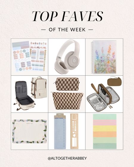 Amazon work from home and aesthetic stationary finds 

Wireless headphones, rifle paper co, desk page, aesthetic work bags, Erin condren planner, travel bags, travel organization, planning, work from home 

#LTKworkwear #LTKhome #LTKitbag