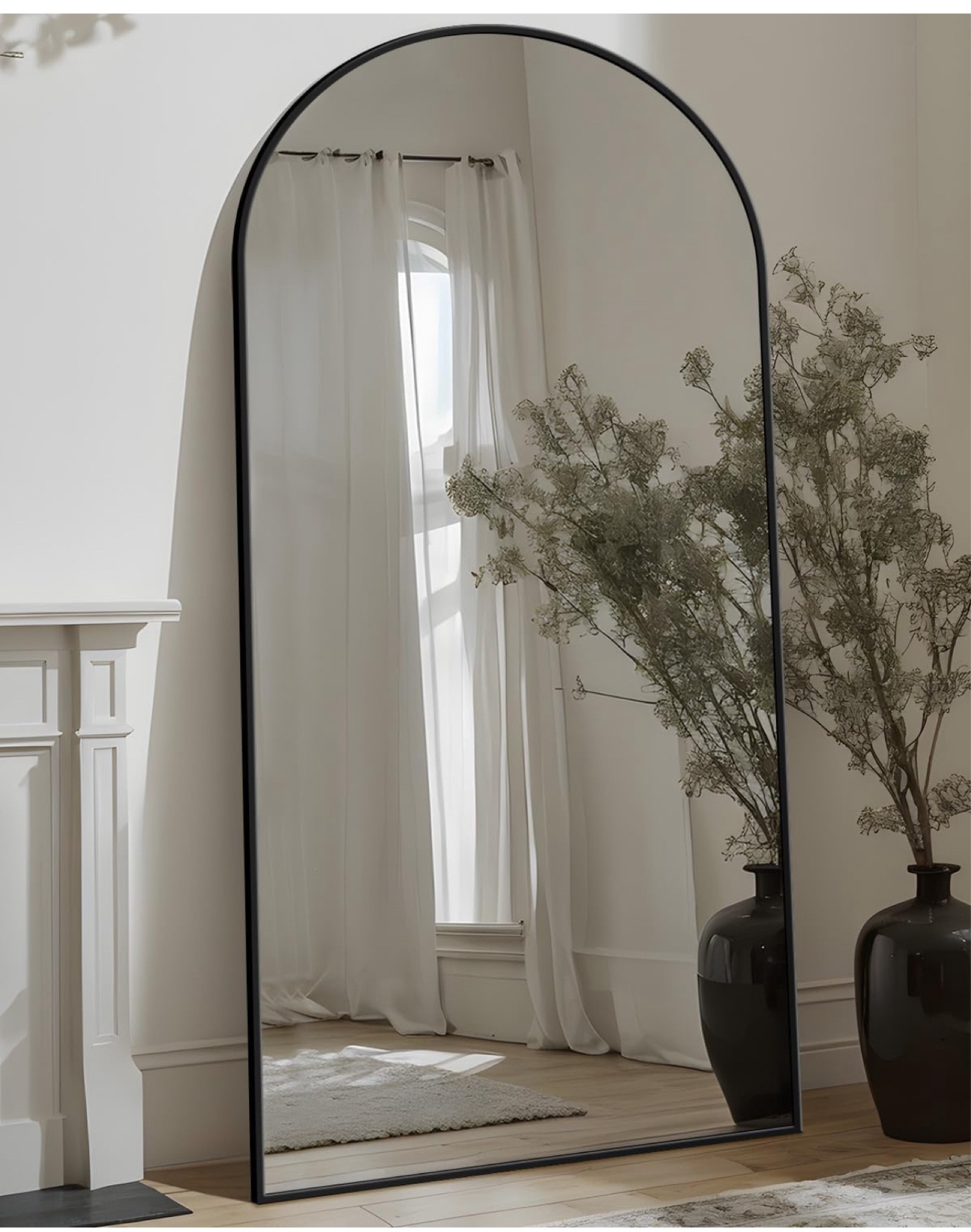 I absolutely love this full length mirror. I love this for an entryway, bedroom, office, living room, honestly in any room. I have the smaller one of this and I love how easy it is to clean especially with having toddlers who dirty everything. 

Full length mirror, home decor , mirror , office decor , bedroom decor, living room mirror , Amazon finds, gift guide idea, , holiday gift idea , entryway mirror 

#LTKHome #LTKGiftGuide #LTKStyleTip