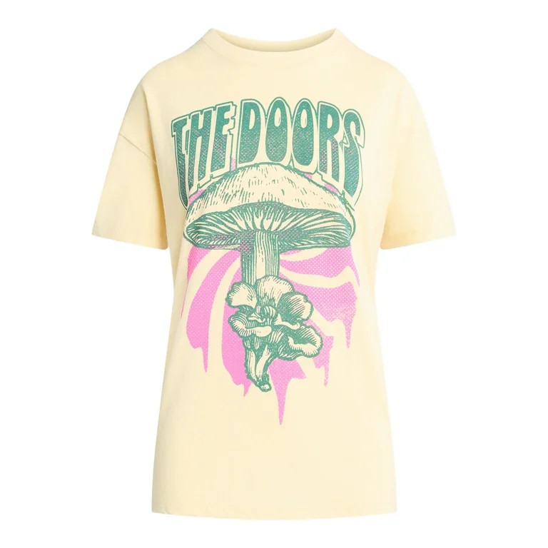 The Doors Graphic Tee Shirt, Women's | Walmart (US)