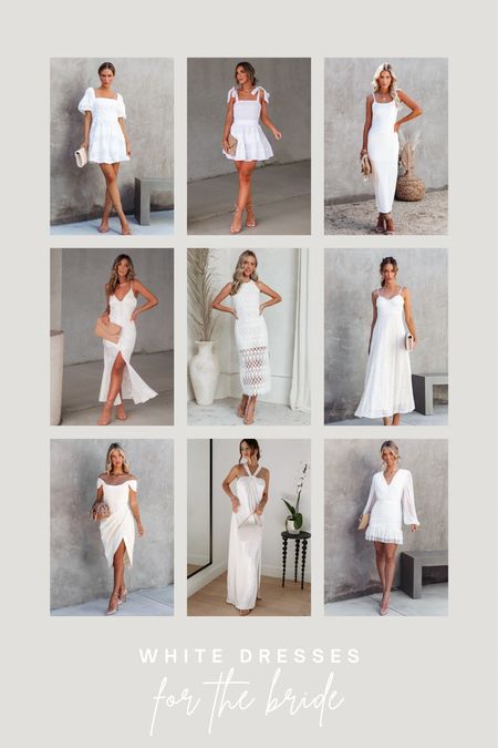 White dresses for the bride from Vici 🤍

Wedding | wedding look | bridal dresses | white outfit | Vici Collection | Vici Doll | what to wear to wedding events | wedding looks | outfit for brides | bride to be | wedding season | rehearsal dinner | bridal shower | bachelorette party | party dress 


#LTKstyletip #LTKSeasonal #LTKwedding