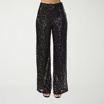 new!Premier Amour Sequin Womens Wide Leg Pull-On Pants | JCPenney