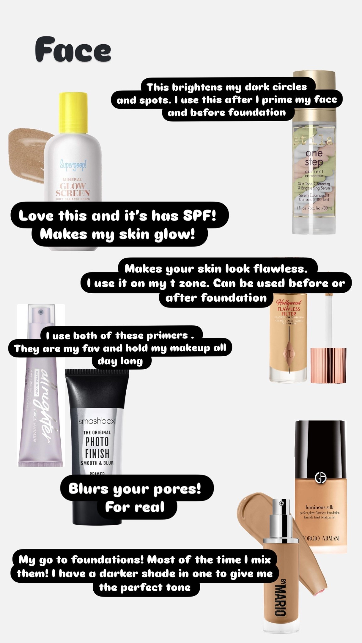 Face makeup and primers 
Sephora sale 

#LTKBeauty #LTKSeasonal #LTKSaleAlert