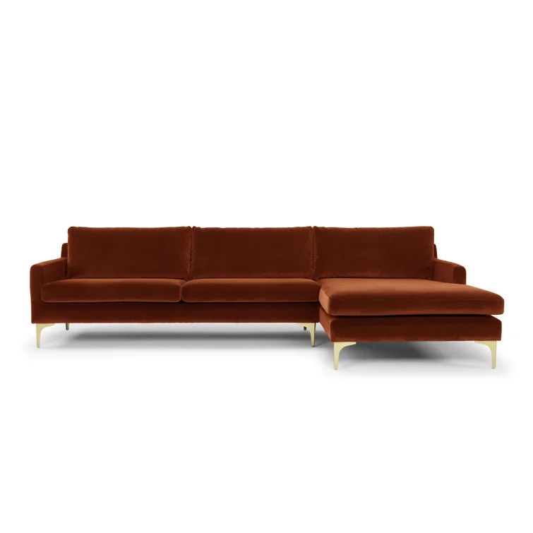 Tesse 2 - Piece Upholstered Chaise Sectional | Wayfair North America