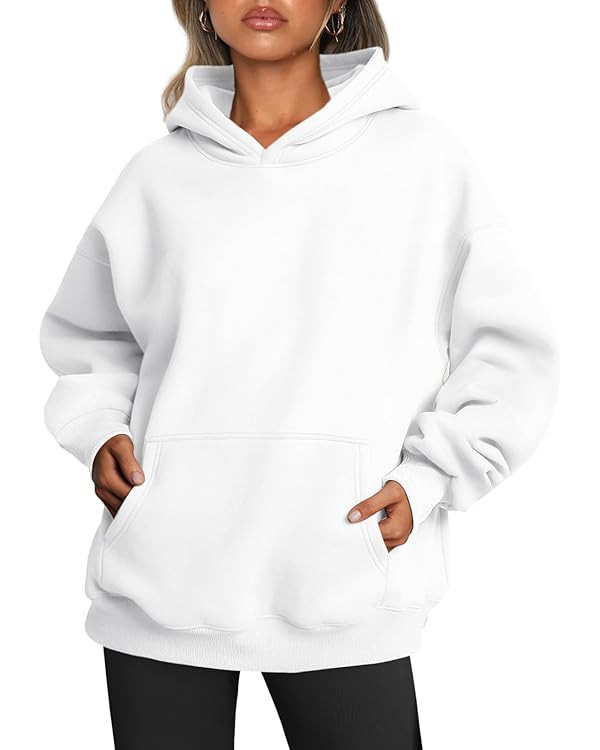 Trendy Queen Womens Oversized Hoodies Fleece Sweatshirts Long Sleeve Sweaters Pullover Fall Outfi... | Amazon (US)