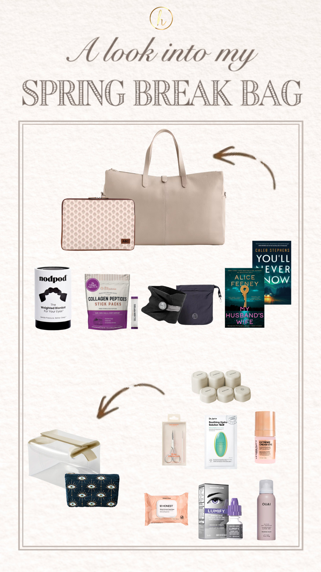  A look into my spring break bag ✈️

A mix of travel staples, beauty musts, and little luxuries that make the whole trip feel smoother. Think easy organization, on-the-go refreshes, and a few favorites I never leave behind. 

Because packing smart = enjoying more 🤍

#LTKtravel #LTKfinds #LTKstyle #WhatsInMyBag #TravelEssentials 

 