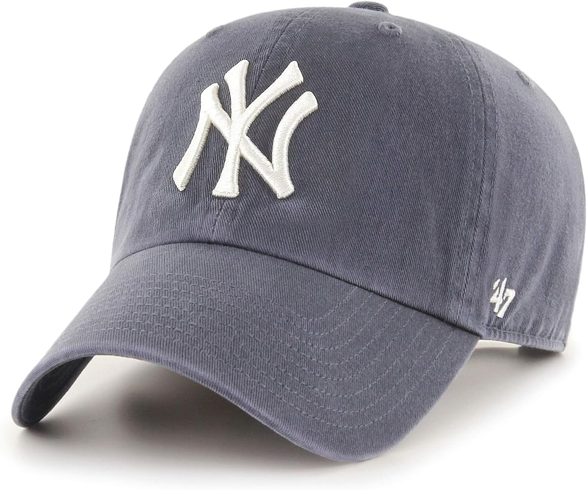 '47 Brand MLB NY Yankees Clean up Cap - Vintage Navy | Amazon (US)