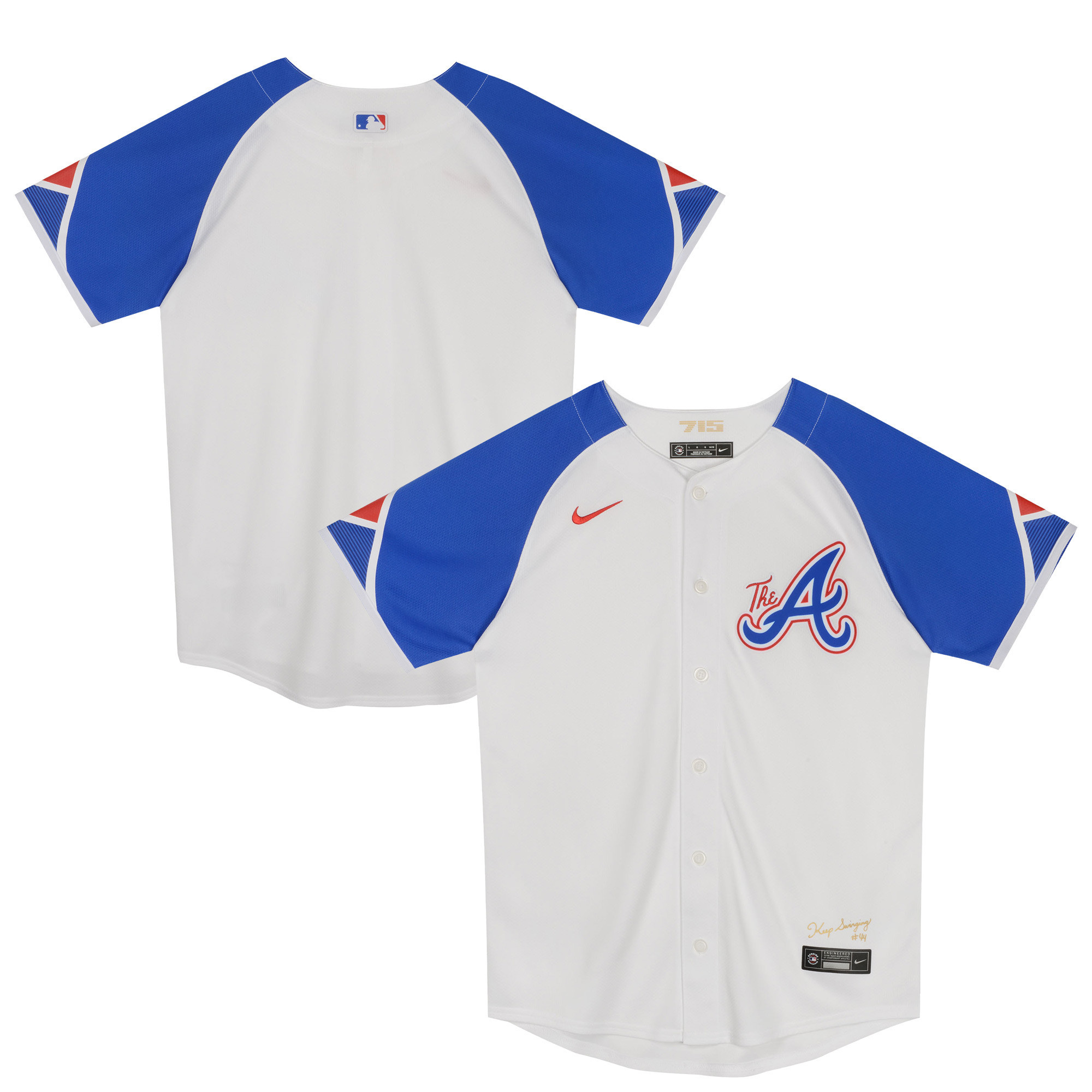 Preschool Nike White Atlanta Braves City Connect Jersey | Fanatics