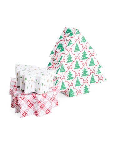Set Of 3 Figural Tree Shaped Gift Boxes | TJ Maxx