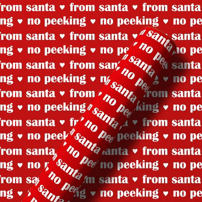 96"x30" Christmas Wrapping Paper From Santa | Target
