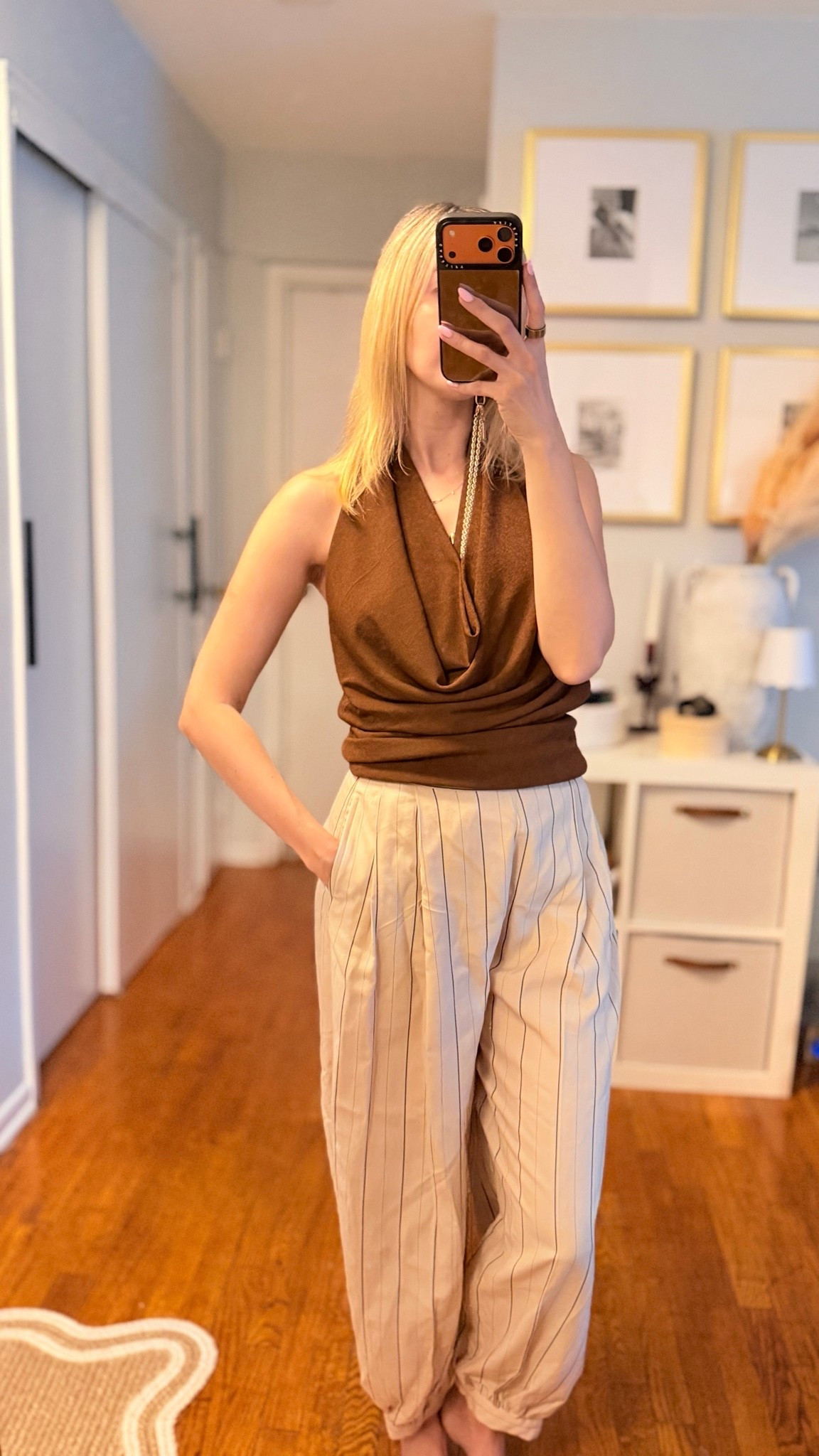 Just picked up this whole outfit from Mango and I’m obsessed with this look. 

I’ve sized down in the pants! 

Balloon pants • summer pants • brown top • summer outfit

#LTKdayinmylife #LTKgrwm #LTKootd