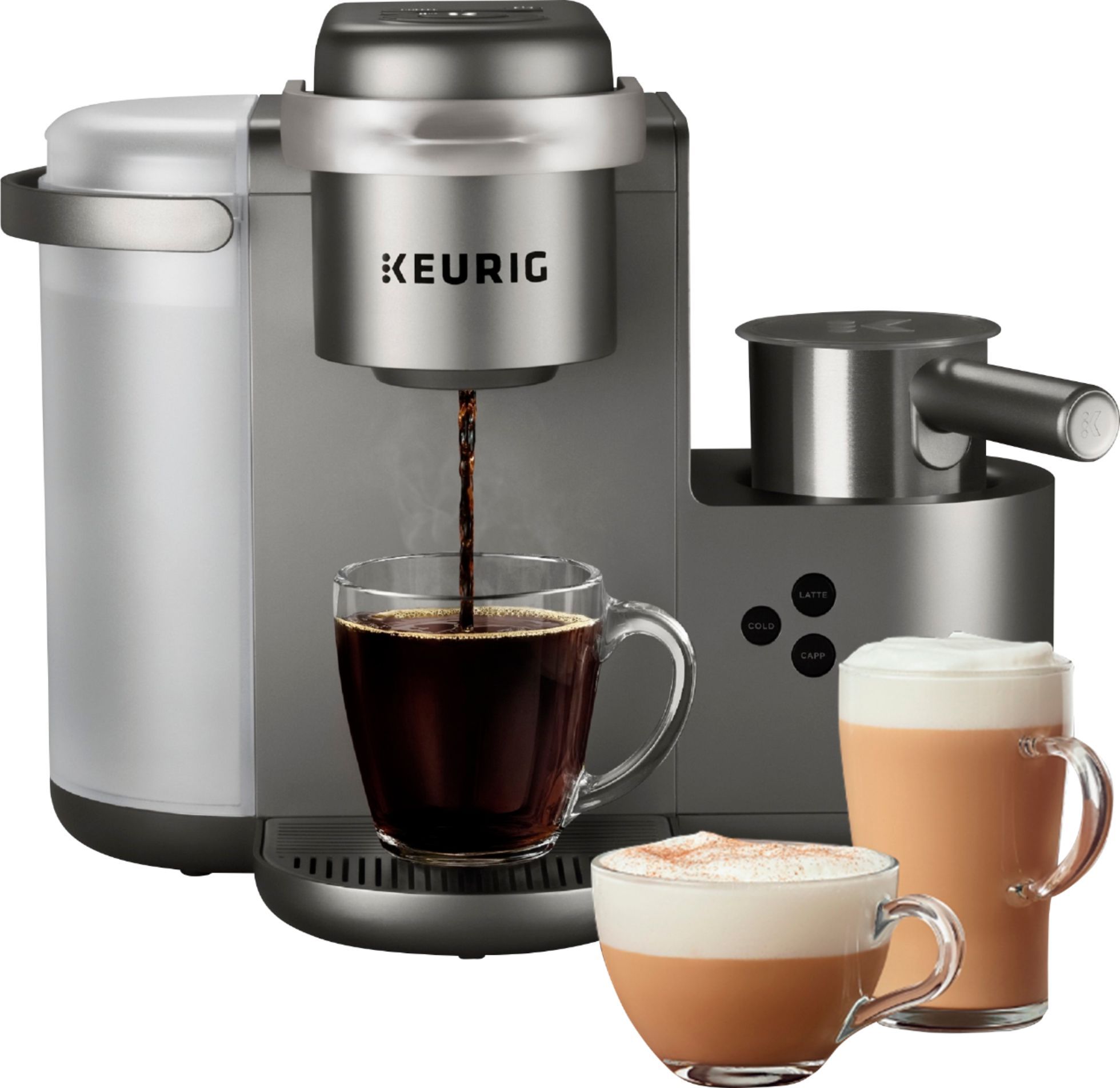 Keurig K-Cafe Special Edition Single Serve K-Cup Pod Coffee, Latte and Cappuccino Maker Nickel 50... | Best Buy U.S.