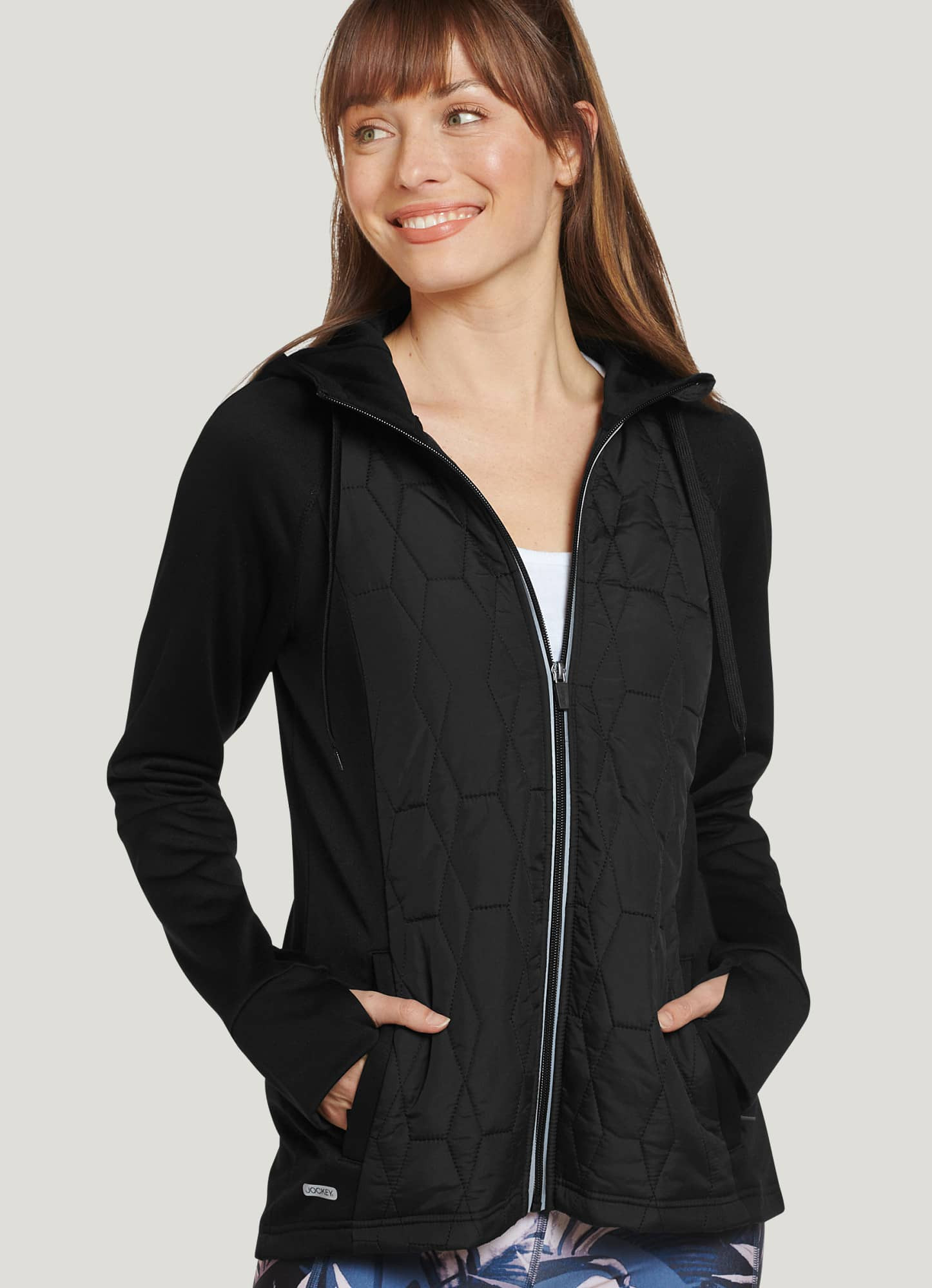 Jockey Hooded Hybrid Tech Jacket | Jockey