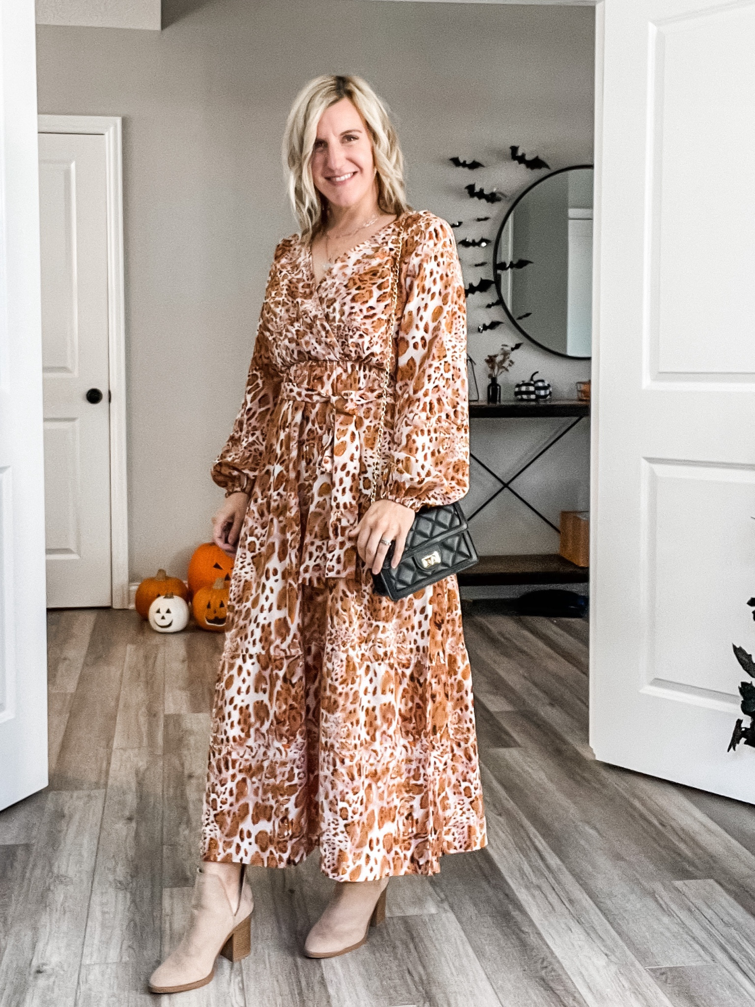 Capture the warmth and beauty of fall in this elegant women’s dress, perfect for family photos. Designed with autumn hues and a flattering silhouette, this dress combines comfort with style. The soft, breathable fabric makes it ideal for crisp fall days, while the long sleeves and modest neckline ensure a cozy yet chic look. Whether you’re posing in a pumpkin patch or surrounded by vibrant foliage, this dress will make you feel effortlessly beautiful. Available in various sizes and colors, it’s a must-have for your fall wardrobe. Get ready to create timeless memories with this stunning piece.

#LTKSeasonal #LTKFindsUnder50