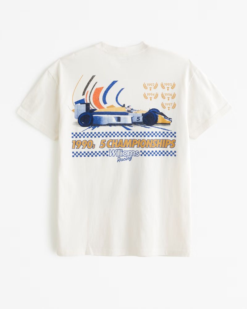 Williams Racing Graphic Tee | Abercrombie & Fitch (US)