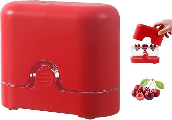 3-in-1 Cherry Pitter Slicer, Manual Cherry Core Remover Tool Cuts Cherries in Half, for Kitchen B... | Amazon (US)