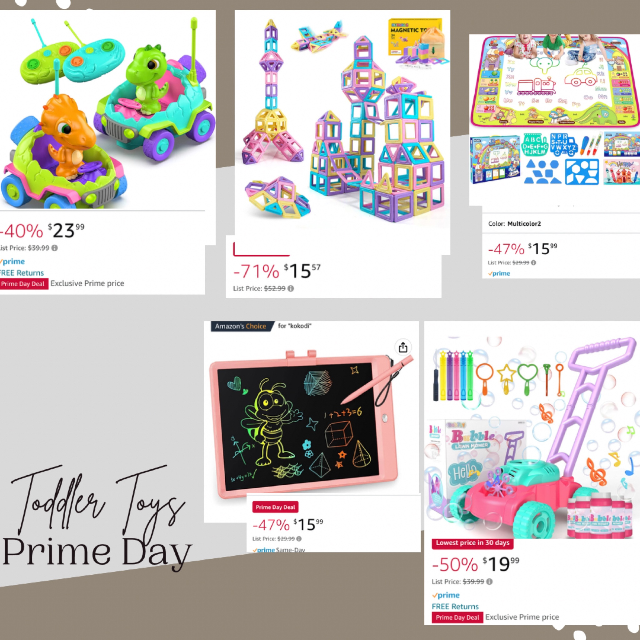 Toddler Toys | Prime Day

#LTKkids #LTKxPrimeDay #LTKbaby