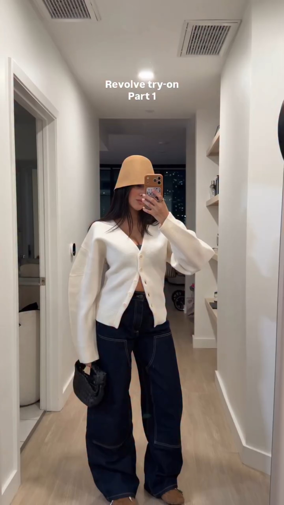 Styling everything I got from @revolve this month 🤍

Starting with this stunning cardigan from @shopeaves with a cinched waist and balloon sleeves! Paired it with this cute little
hat- also from @shopeaves !

#revolveme #revolveambassador #styleinspo #outfitinspo #outfitinspiration #outfits #fashion