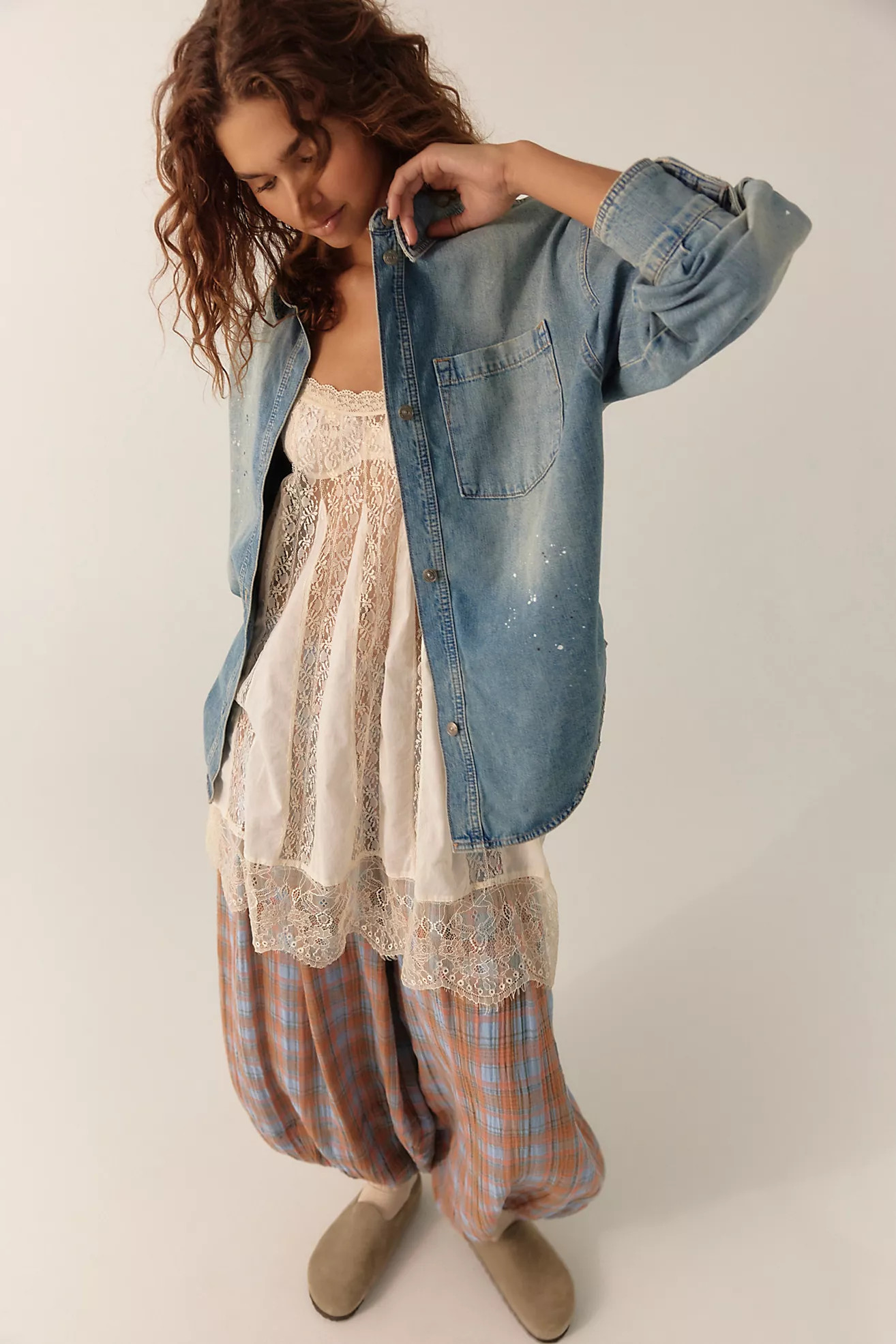 We The Free Rally Cocoon Button Down Top | Free People (Global - UK&FR Excluded)