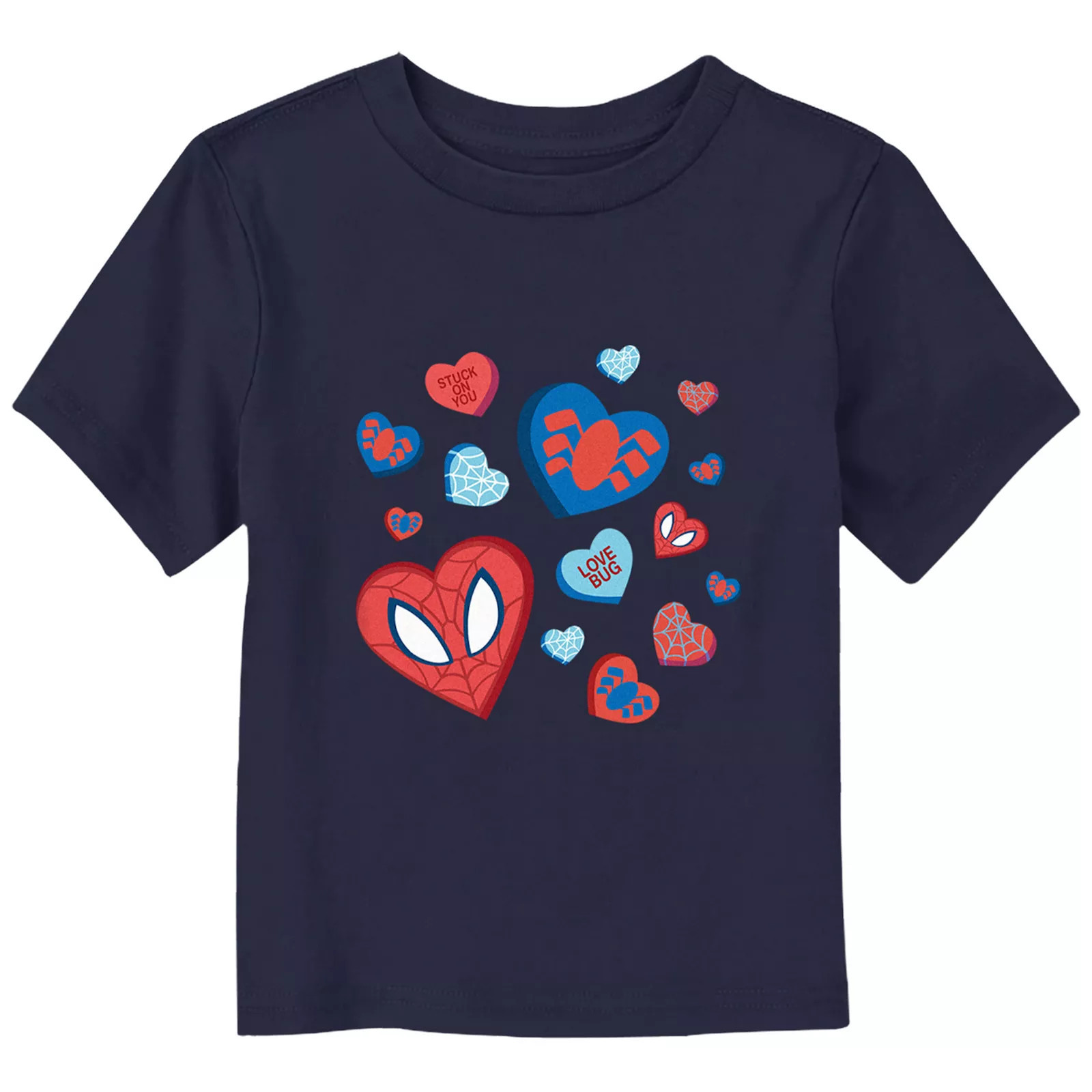 Baby & Toddler Boy Spider-Man Candy Hearts Graphic Tee, Toddler Boy's, Size: 4T, Blue | Kohl's