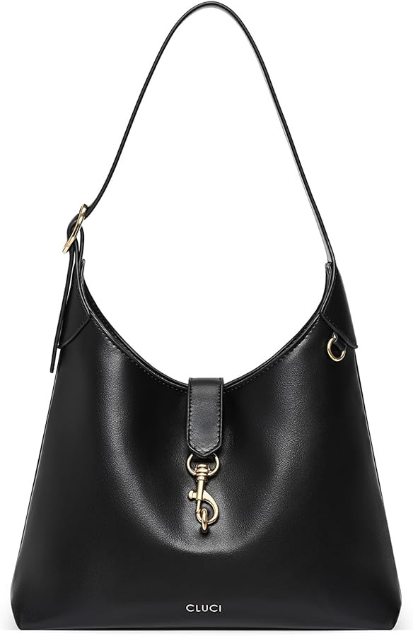 CLUCI Hobo Bags for Women, Soft Vegan Leather Purses with Adjustable Strap, Lightweight Shoulder ... | Amazon (US)