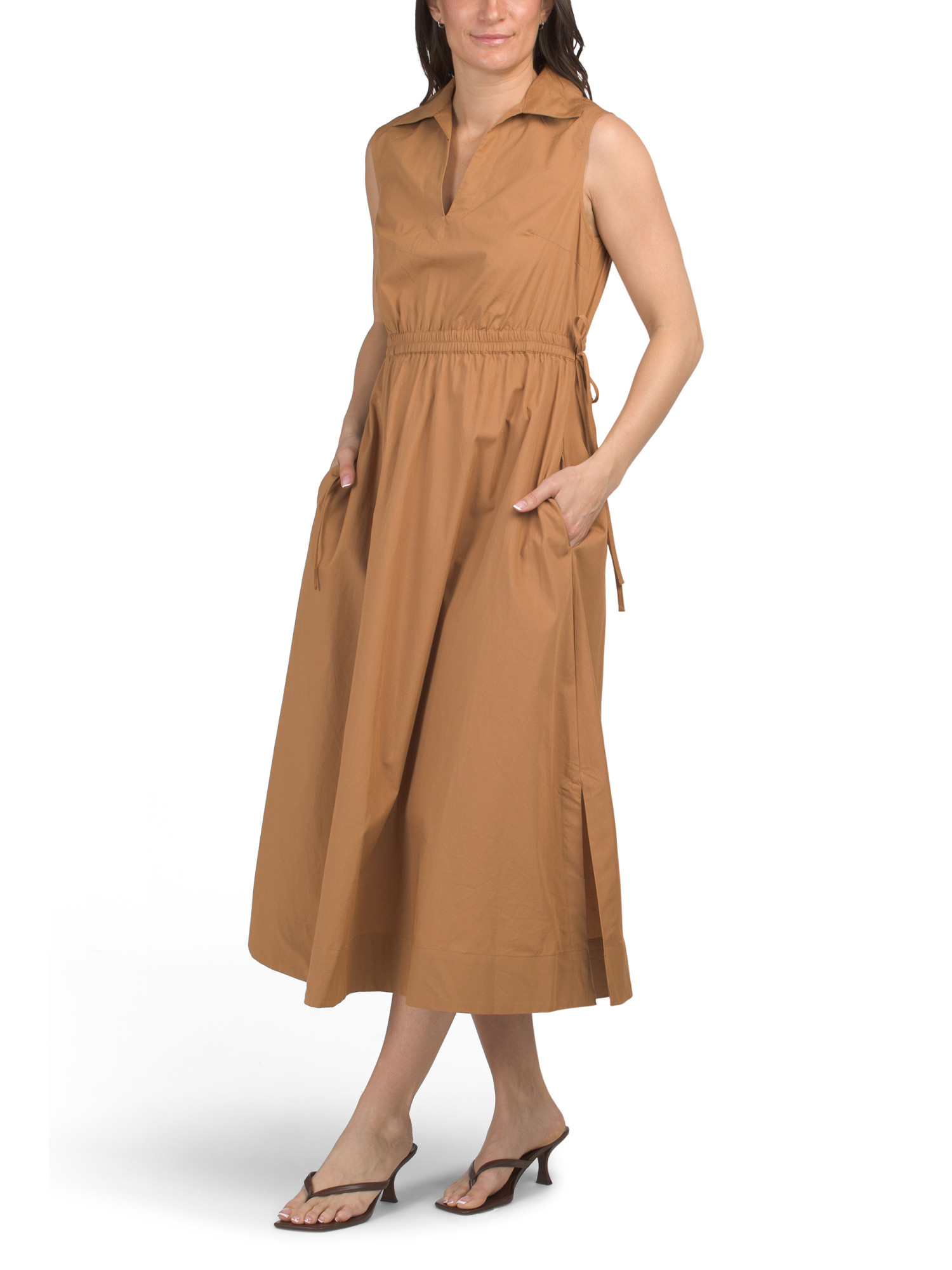 Elastic Waist Midi Dress | Casual Dresses  | Marshalls | Marshalls