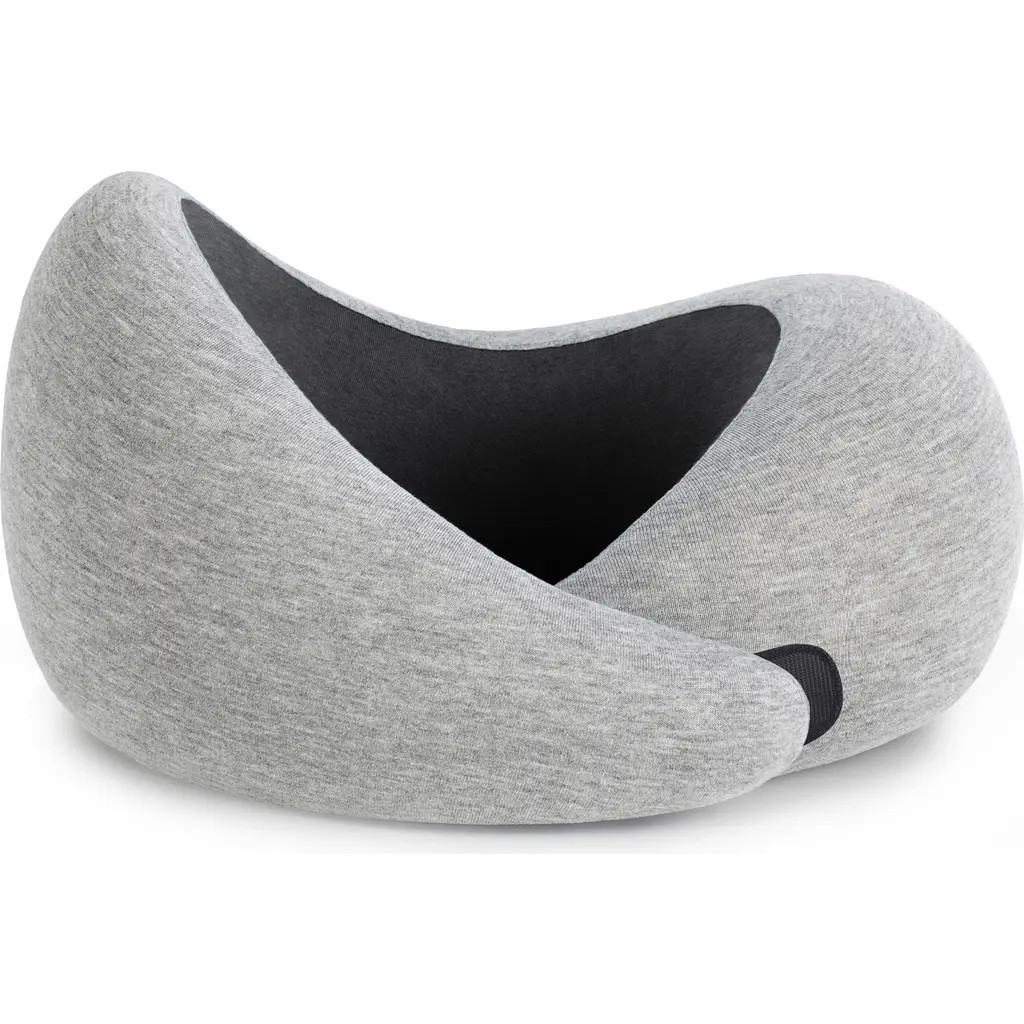 Ostrichpillow Go Memory Foam Travel Pillow in Midnight Grey at Nordstrom | Nordstrom