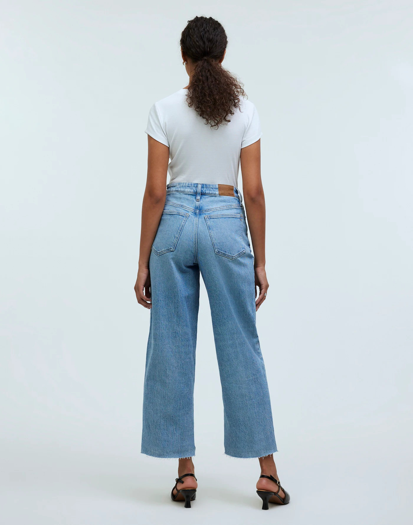 The Curvy Perfect Vintage Wide-Leg Crop Jean | Madewell | Madewell
