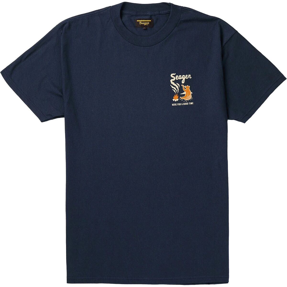 Seager Co. Smokey T-Shirt - Men's Navy, XXL | Backcountry