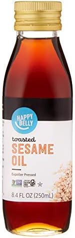 Amazon Brand - Happy Belly Toasted Sesame Oil, 8.4 Oz | Amazon (US)