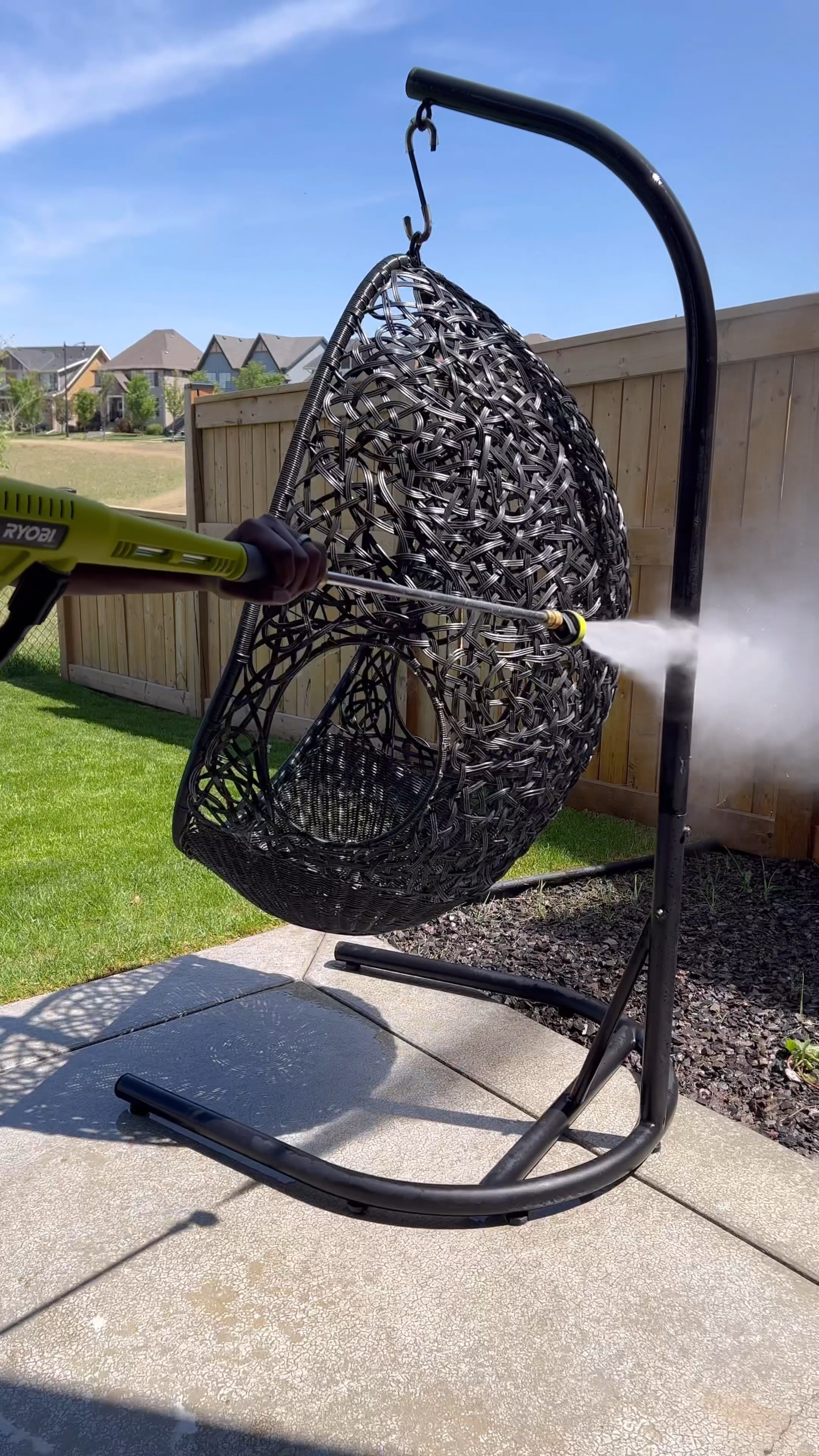 Clean your outdoor space with the best power wash by Ryobi! We love power washing our patio in the spring and end of summer! 💕


#powerwash #pressurewash 

#LTKstyletip #LTKsalealert #LTKhome