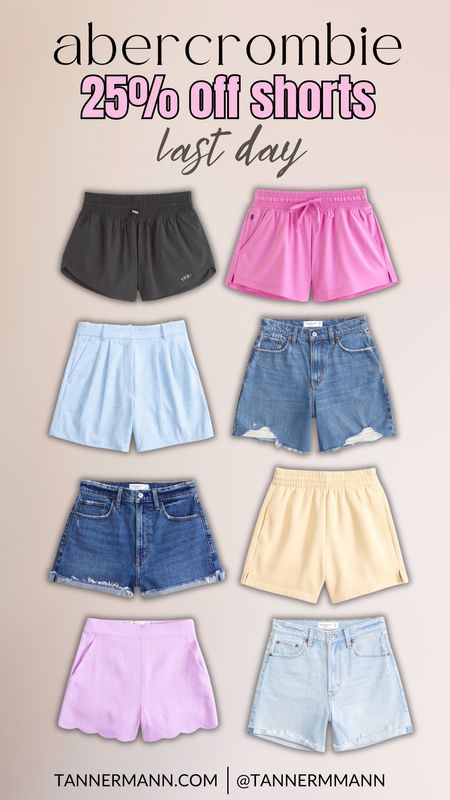 Abercrombie 25% Off Shorts 

#LTKfitness #LTKSeasonal #LTKsalealert