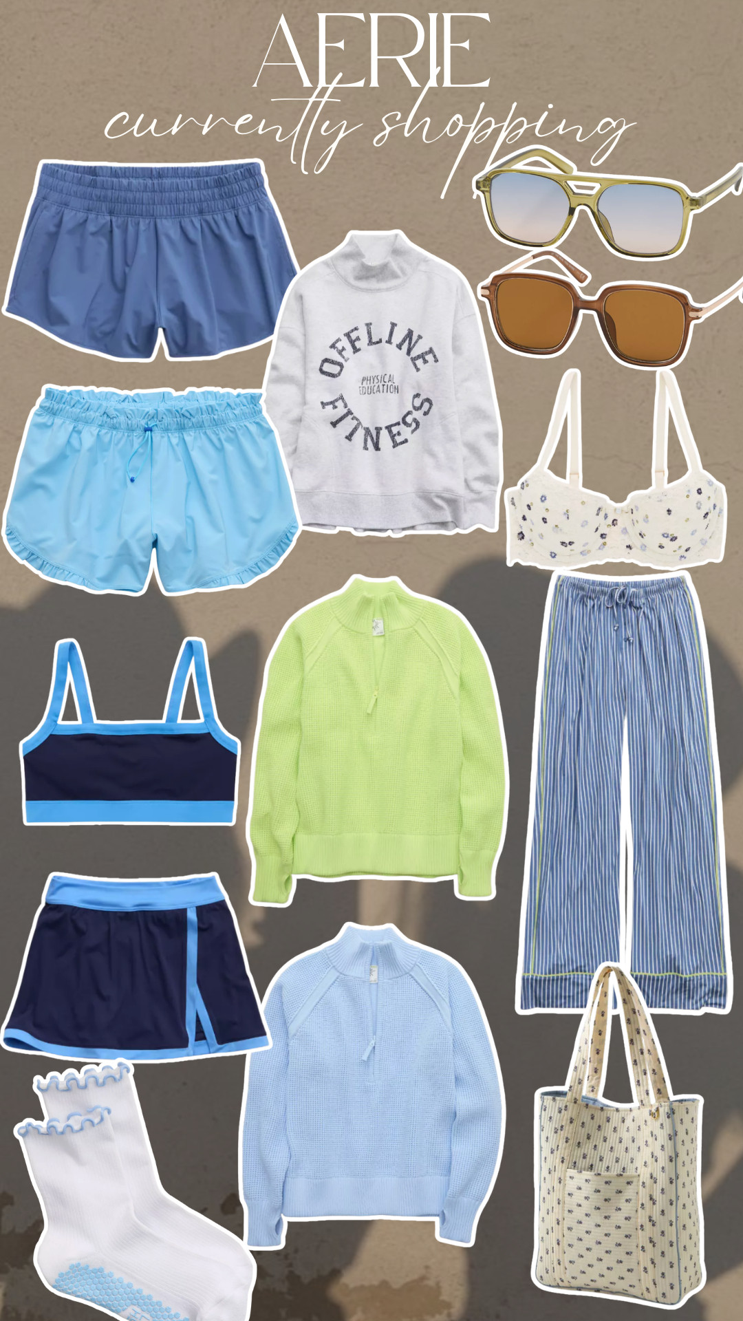 aerie has some SUPER cute finds right now! 

 #LTKgrwm #LTKootd #LTKSeasonal