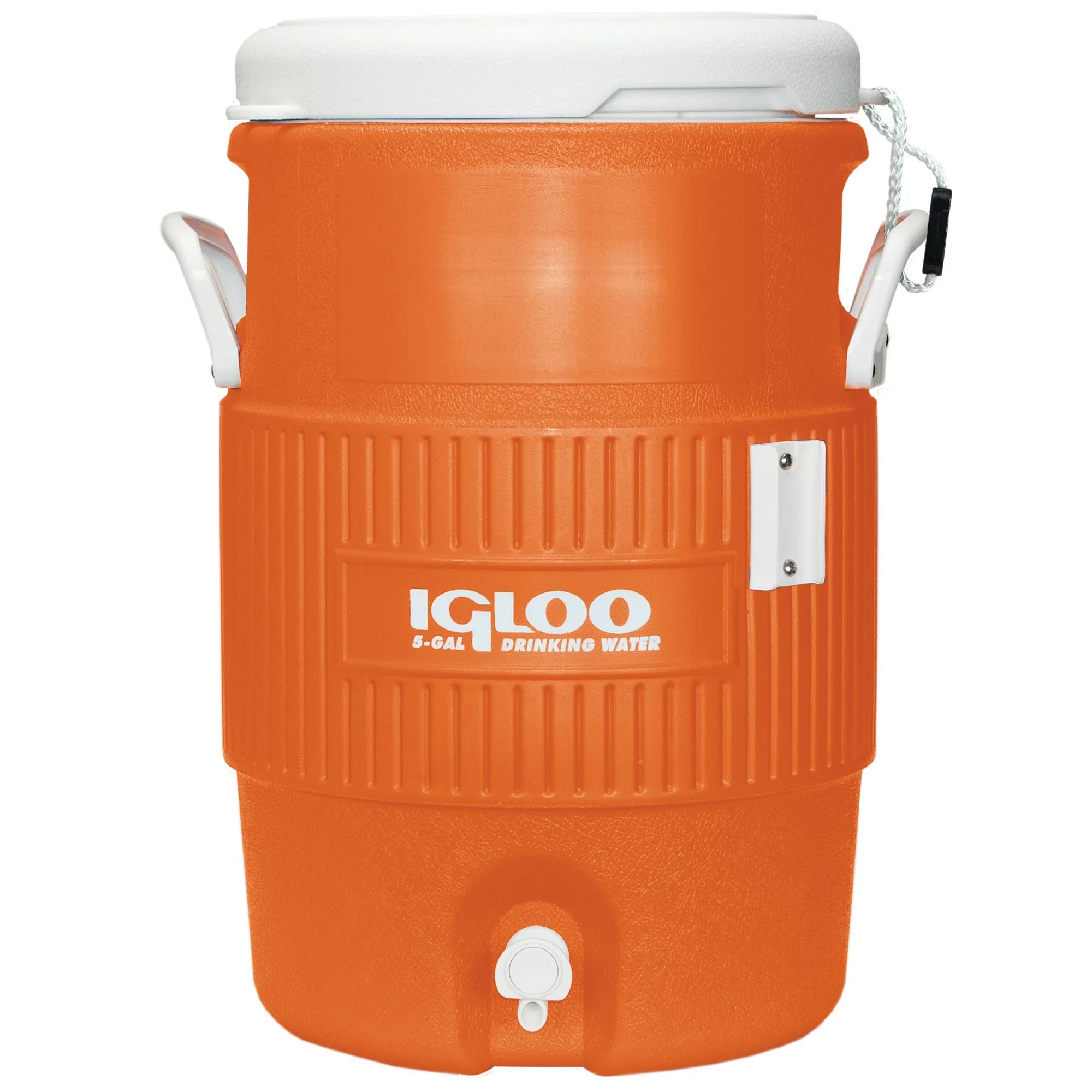 Igloo 5 Gallon Heavy-Duty Polyethylene Beverage Cooler Jug - Orange | Walmart (US)