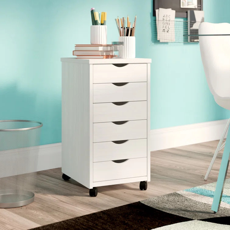 6 Drawer Rolling Storage Chest | Wayfair North America