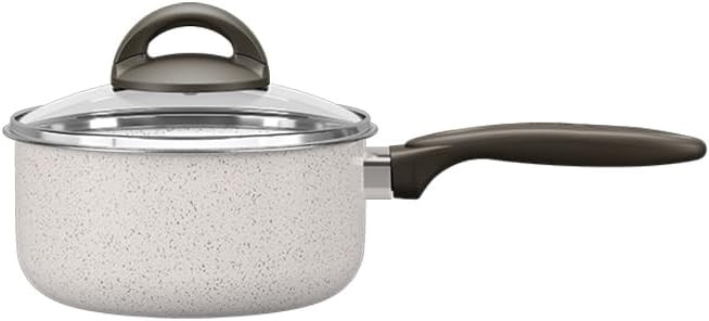 Brinox - Panela com Tampa 16X8Cm 1,3L Ceramic Life Suprema - Vanilla | Amazon (BR)