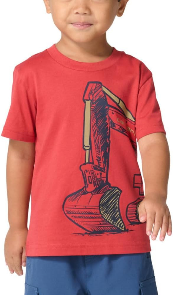 Carhartt Baby-Boys Short Sleeve Construction Wrap Tee | Amazon (US)