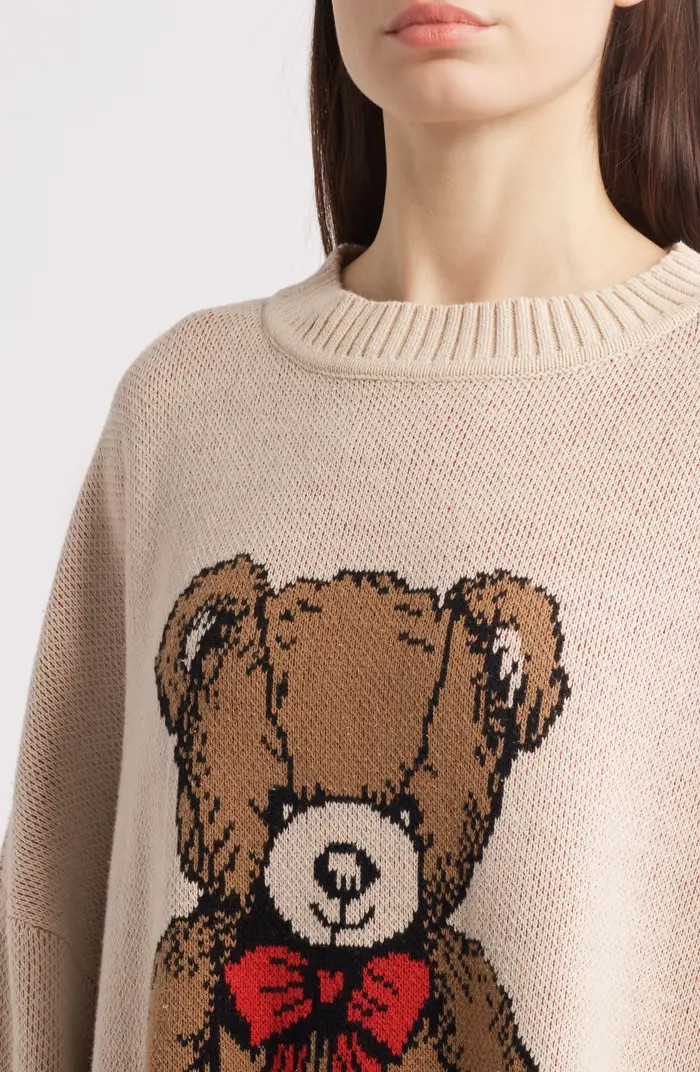 Teddy Bear Oversize Sweater | Nordstrom