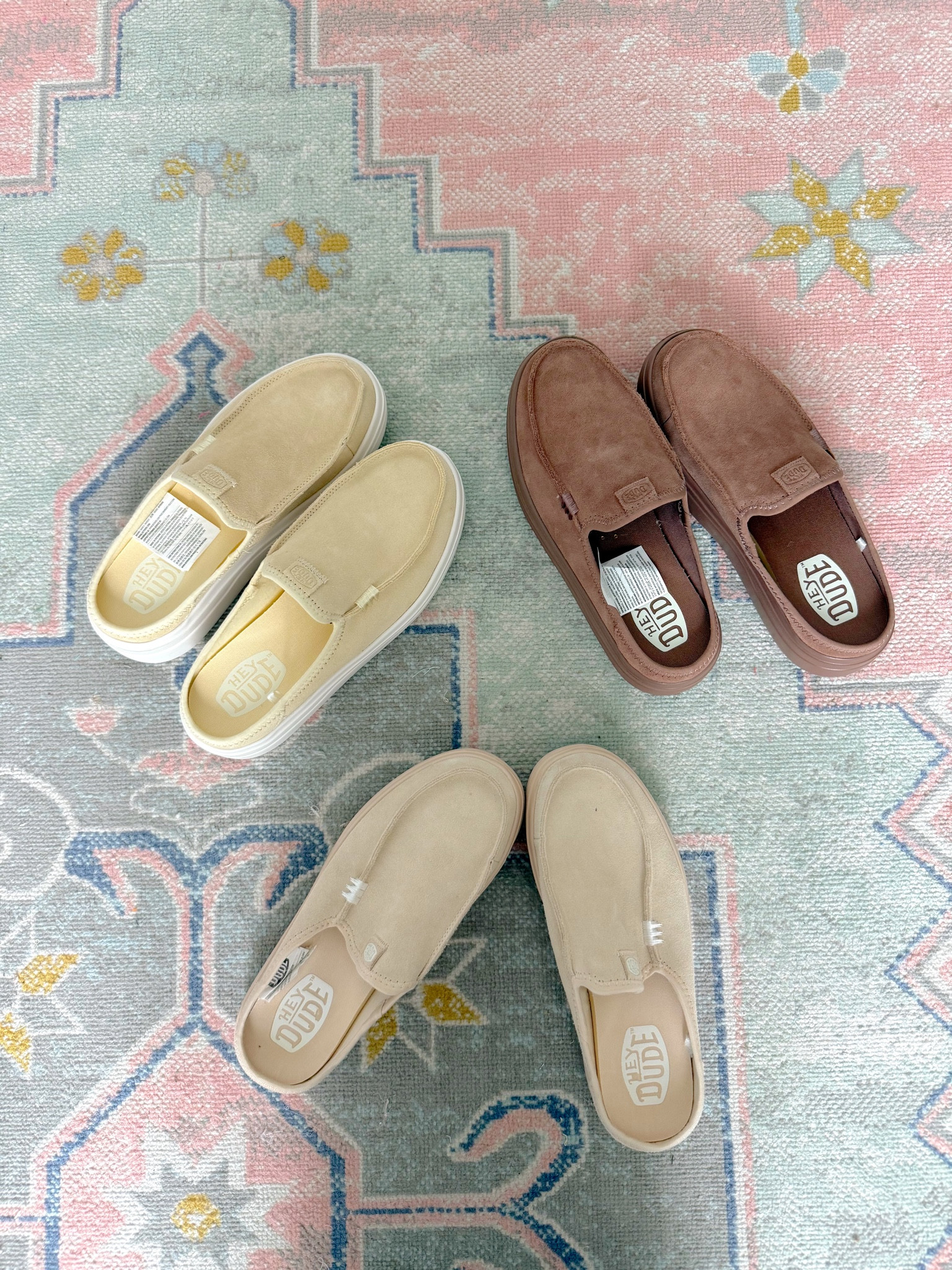 my favorite summer to fall transition shoe! the hey dude Austin lift - wearing a size 8, run true to size 👡

#LTKFindsUnder100 #LTKShoeCrush