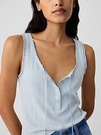 Gap × DÔEN Pointelle Tank Top | Gap (US)