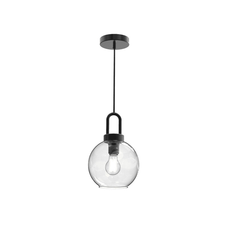 Better Homes & Gardens Globe Pendant Light, Matte Black Finish - Walmart.com | Walmart (US)