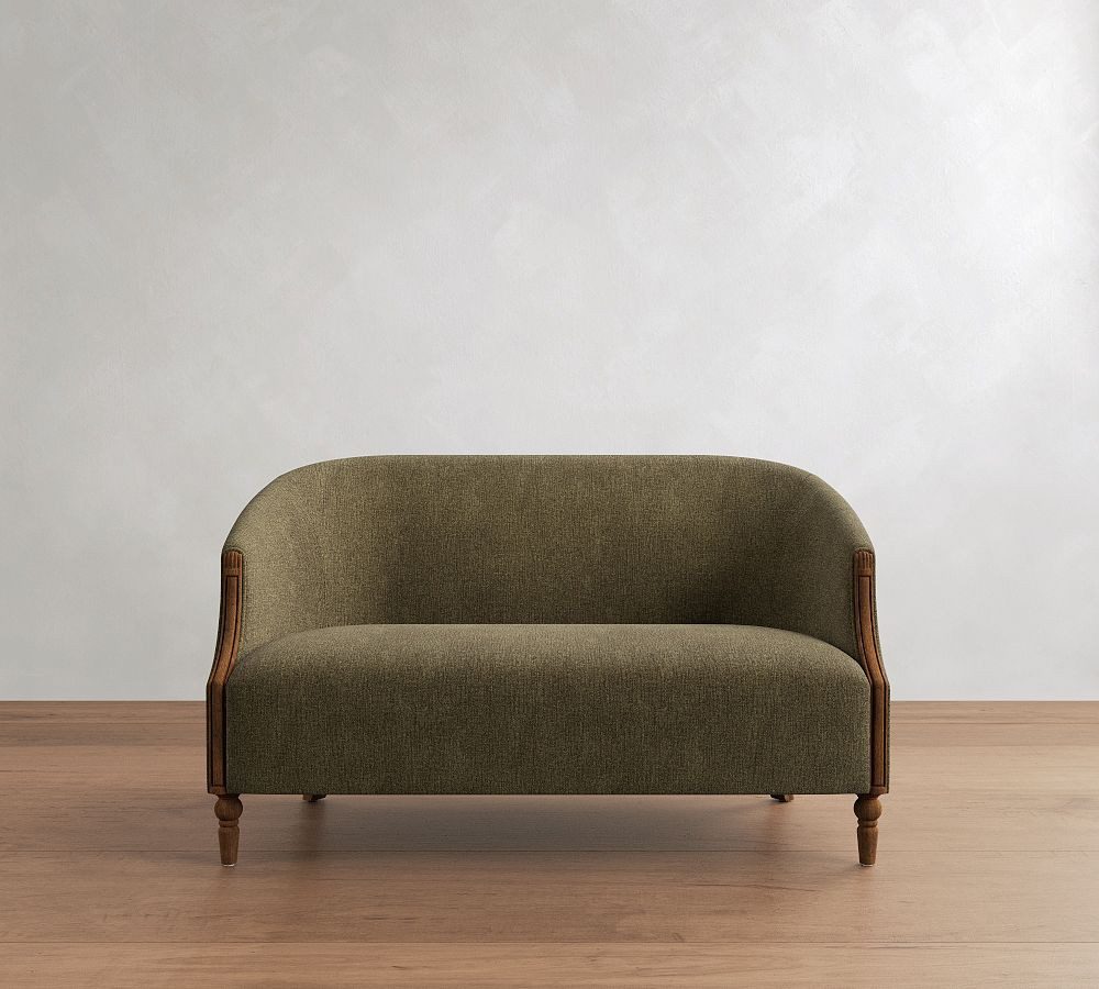 Chris Loves Julia Florence Settee | Pottery Barn (US)