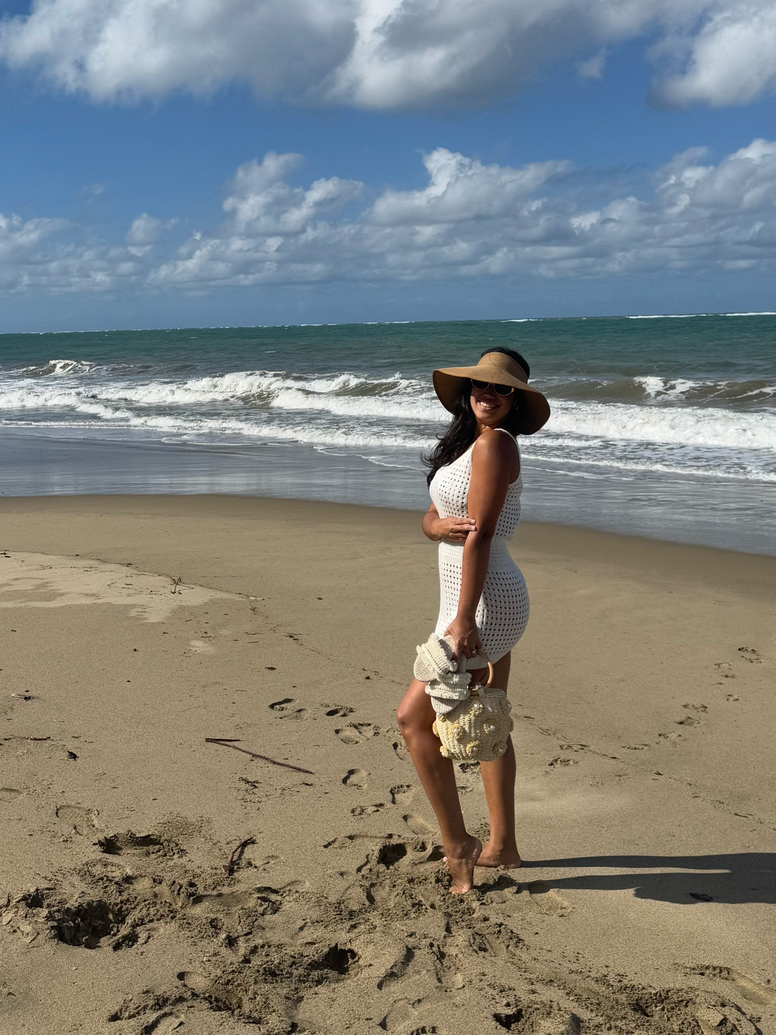 Everything true to size! Wearing size small in everything and size 6 shoe. The hat folds small for travel 🧳 

#LTKSwim