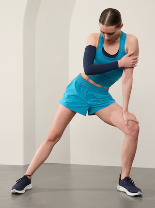 Weekender Mid Rise Run Short | Athleta