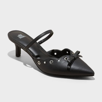 Women's Lysandra Eyelet Kitten Heels - Wild Fable™ | Target