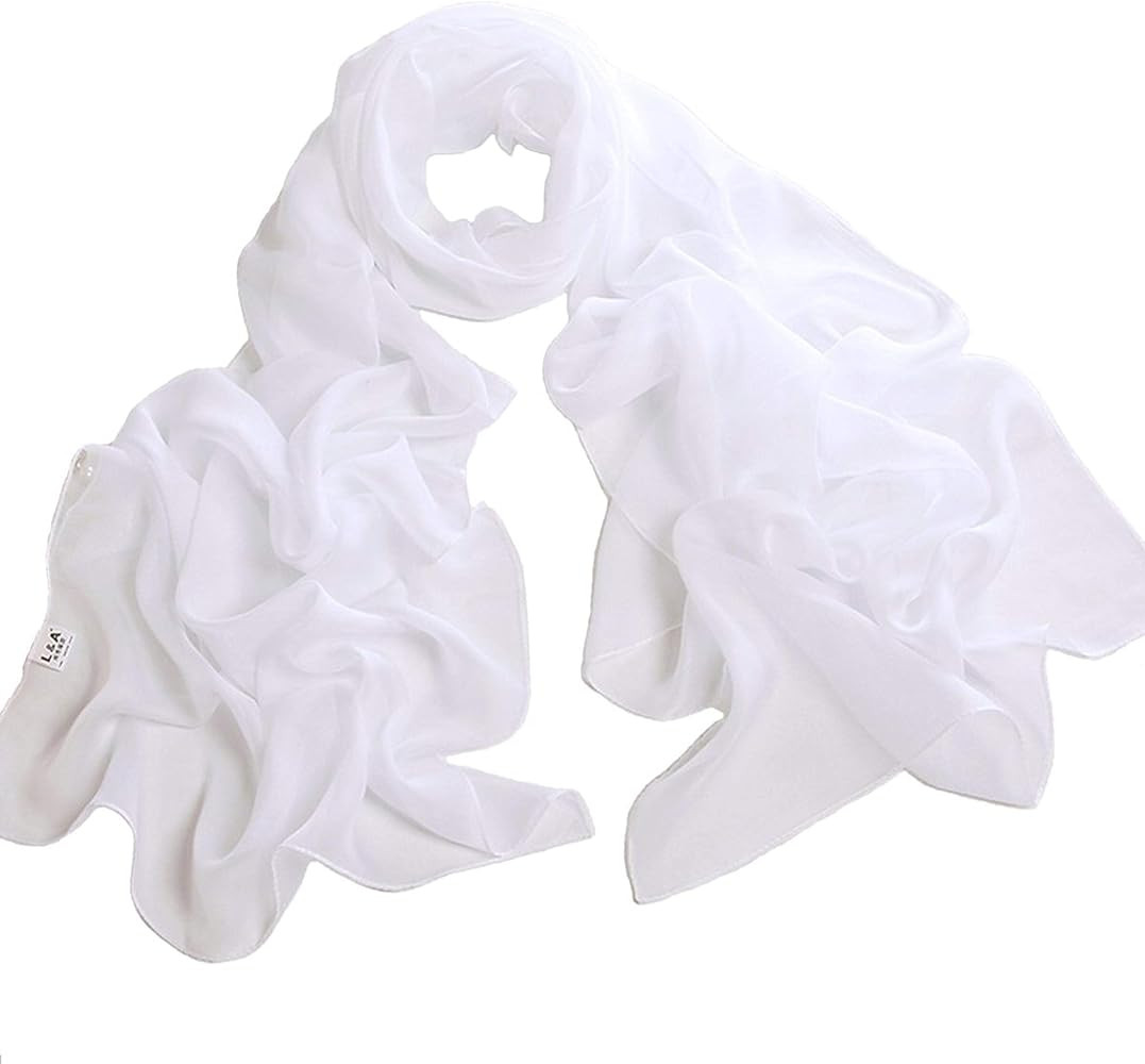 Tapp Collections™ Fashionable Soft Chiffon Scarf | Amazon (US)